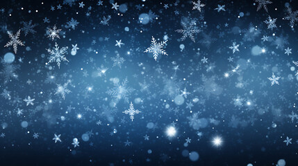 A holiday-themed screensaver with falling snowflakes and twinkling lights.