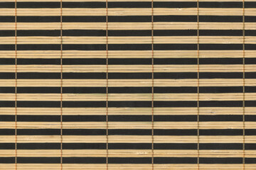 Mat Natural Bamboo Table Mat Slat Handmade Bamboo Sticks Decor Placemat. slats of different sizes and colors