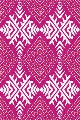 seamless knitted pattern with snowflakes