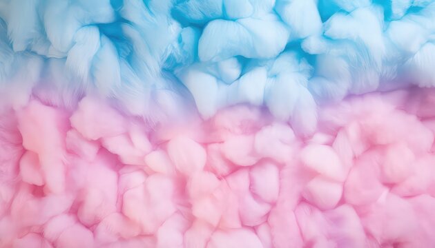 colorful cotton candy texture ,top view background 