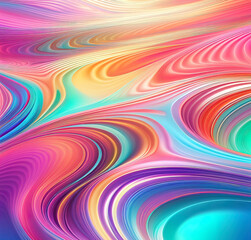 Fototapeta premium Sketch art, Abstract waves background for congratulations, beautiful graphic illustration,