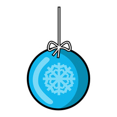 Fototapeta premium Christmas ornament ball vector