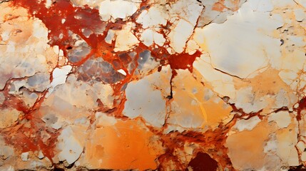 Naklejka premium Old concrete wall with cracks and scratches. Abstract background for design.
