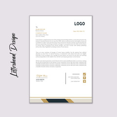 Creative A4 Letterhead Design Template 