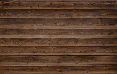 Distressed wood background floor wall boards with reclaimed vintage texture and aged finish                     - 679417613