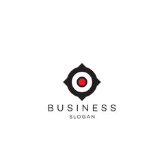 Photography aerial archer compass direction target goal aim clarity logo design business solution Abstract vector brand flat Icon design vector modern minimal illustration emblem sign symbol logotype 