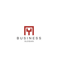 AY letter construction logo design business solution Abstract vector brand flat Icon design vector modern minimal style illustration emblem sign symbol logotype typography