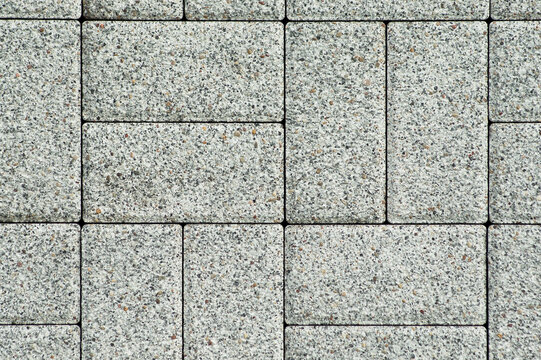 gray decorative paving slabs close up