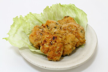 鶏つくねハンバーグ