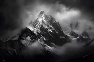 Gardinen Big himalaya mountain, mountain range, himalaya, huge mountain, roof of the world, huge mountain © MrJeans