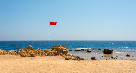 summer background with landscapes of Sahl Hashisha, Egypt. landscapes of the red sea coast in egypt sahl hasheesh