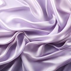 Obraz premium Smooth colorful silk wave fabric background with generative ai