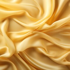 Smooth colorful silk wave fabric background with generative ai