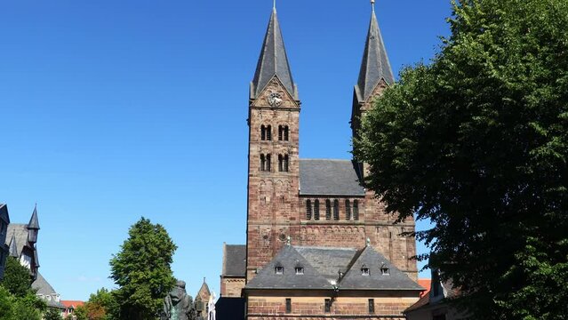 the historic dom church of fritzlar germany video