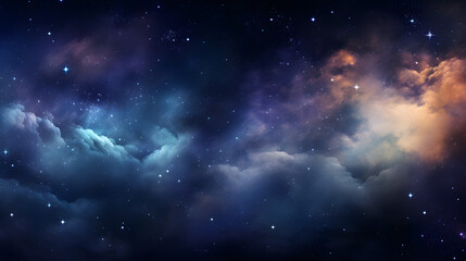 Obraz na płótnie Canvas Night sky wallpaper, night stars, sky, night sky star, space nebula, polar lights