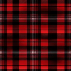 Seamless flannel fabric texture pattern background with generative ai