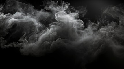 Abstract Smoke Fog Black Background, Abstract Background, Effect Background HD For Designer