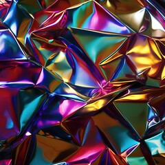 Obraz premium Abstract metallic shinny background texture with generative ai 