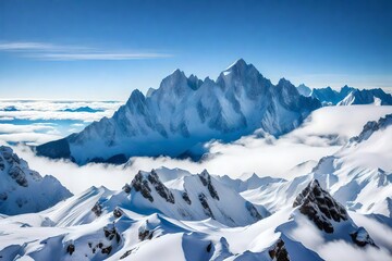 winter mountain landscape