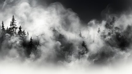 Smoke Overlay Effect Fog Overlay Effect, Abstract Background, Effect Background HD For Designer
