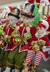 traditional decoration Christmas fairy elf toys for holiday season