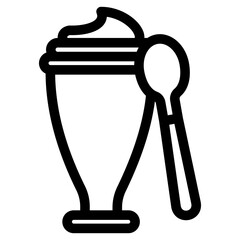 cblack outline icon
