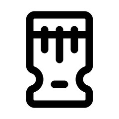 kalimba line icon