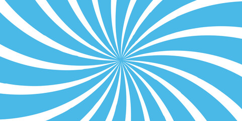 blue sunburst background