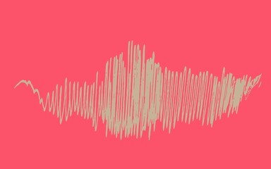 Splashing and creative lines background