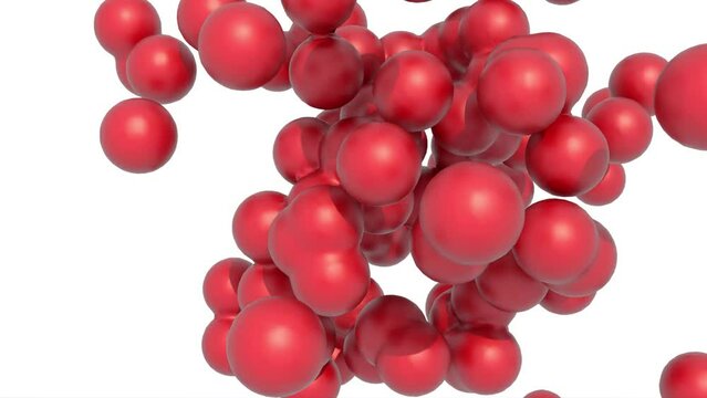 animacion globos rojos