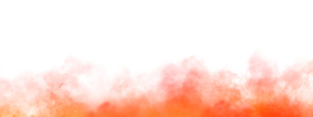 Fototapeta premium Gradient Color Vector isolated smoke PNG. Steam explosion special effect. Effective texture of steam, smoke, fog, clouds, Background of smoke vape