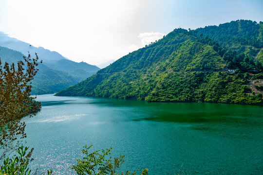 Old tehri road lake Gajana,Chamba,Uttrakhand,India