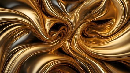3d gold abstract background 