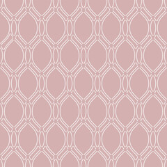 Naklejka premium Seamless ornament. Modern wavy background. Geometric modern dotted purple and white pattern