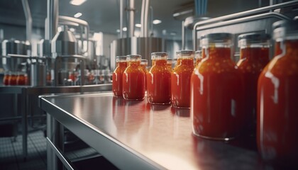 Condiment Manufacturing Facility, Makes sauces and condiments