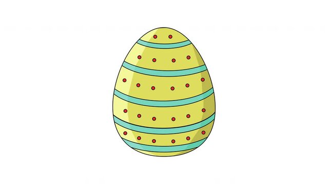 Animation forms an Easter egg icon