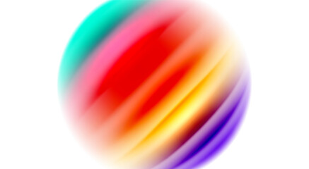 Color mixing liquid rainbow shape background