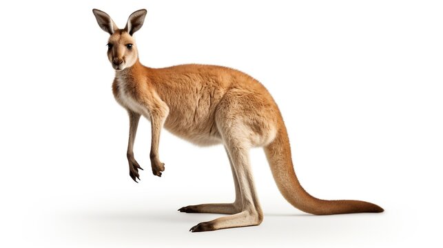kangaroo isolated on transparent background