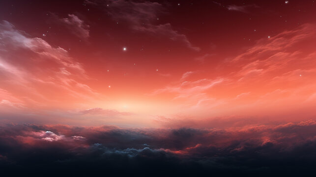 sky with clouds HD 8K wallpaper Stock Photographic Image 