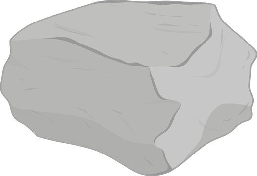 Rock stone vector illustration