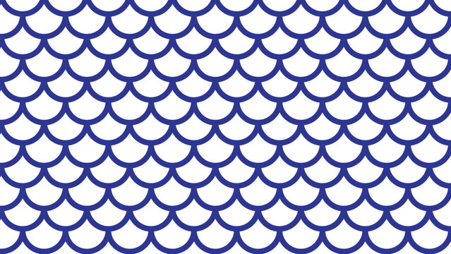 background illustration vector art fish scale pattern in blue art image	