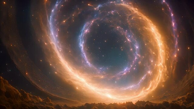 final scene shows astroplasma waves ebbing flowing, dance with cosmos. footage ends with sense wonder audience realizes infinite beauty complexity universe astroplasma waves.