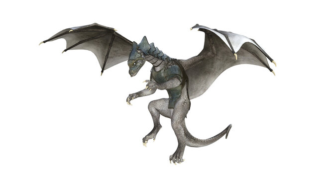 3d render of a dragon