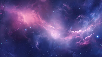 Nebula and stars of space