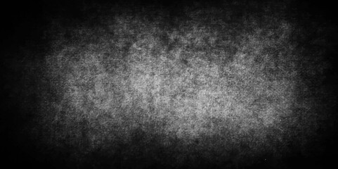 Black stone concrete grunge texture and backdrop background anthracite panorama. grunge and scratched old wall texture cement dirty gray with black background.
