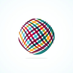 Abstract circle logo - minimalist emblem, timeless and universal shape of circle. Unique logo represent range of brands and concepts, encapsulating simplicity and creativity in single, iconic image