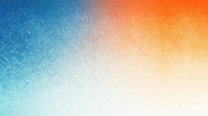 Vivid high-contrast smooth transition: blue merging into orange hues.