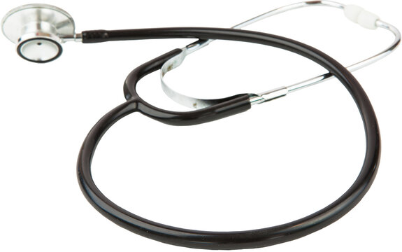 Digital png illustration of stethoscope on transparent background