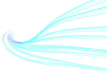 Digital png illustration of blue digital road on transparent background