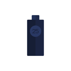 Obraz premium Digital png illustration of battery with 25 number on transparent background